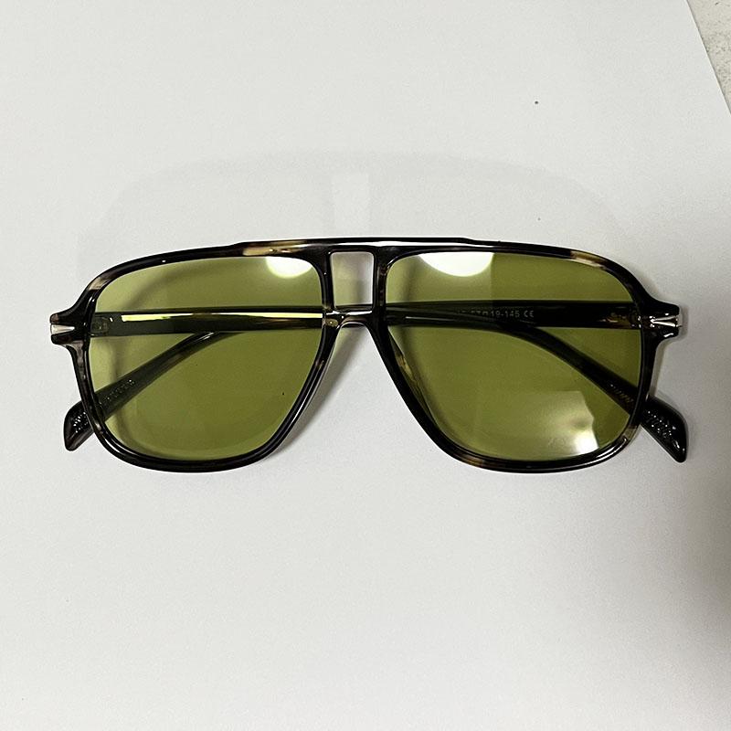 

SHAUNA Retro Double Bridges Pilot Sunglasses Women Fashion Clear Ocean Gradient Lens Shades UV400 Men Square Rivets Sun Glasses