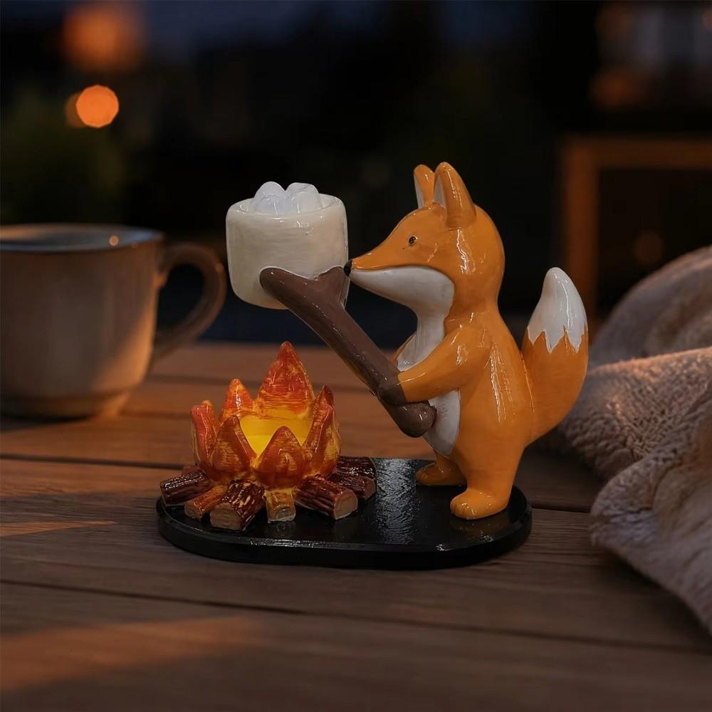 Cat Dog Fox Tealight Holder Animal Shape Holiday Ornament New Decorative Candle Rack Home Decor