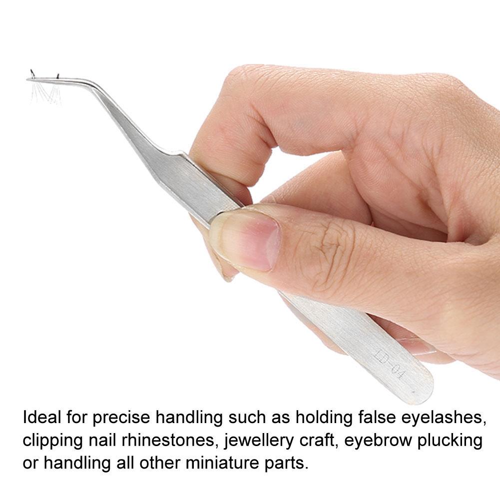 Eyelashes Extension Grafting Stainless Steel Tweezers Nippers False Eyelash Picking Straight
