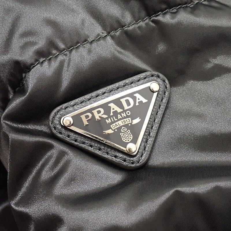 PRADA  29B831_R152_1DAB 38 Down jacket gray Nylon Women