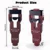 Screen-printed Version Latch Mortise Tool Door Latch Installation Kit for 1-3/8’ or 1-3/4’ Thick Wooden Door Door Latch Tool