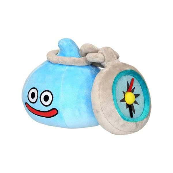 Dragon Quest Walk Slime Plush Toy (M) синий