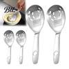 Space Saving Kitchen Accessories Stainless Steel Grinding Spoon, Garlic Ginger Mashing And Egg Separating Multifunctional Tool, Non Slip Handle