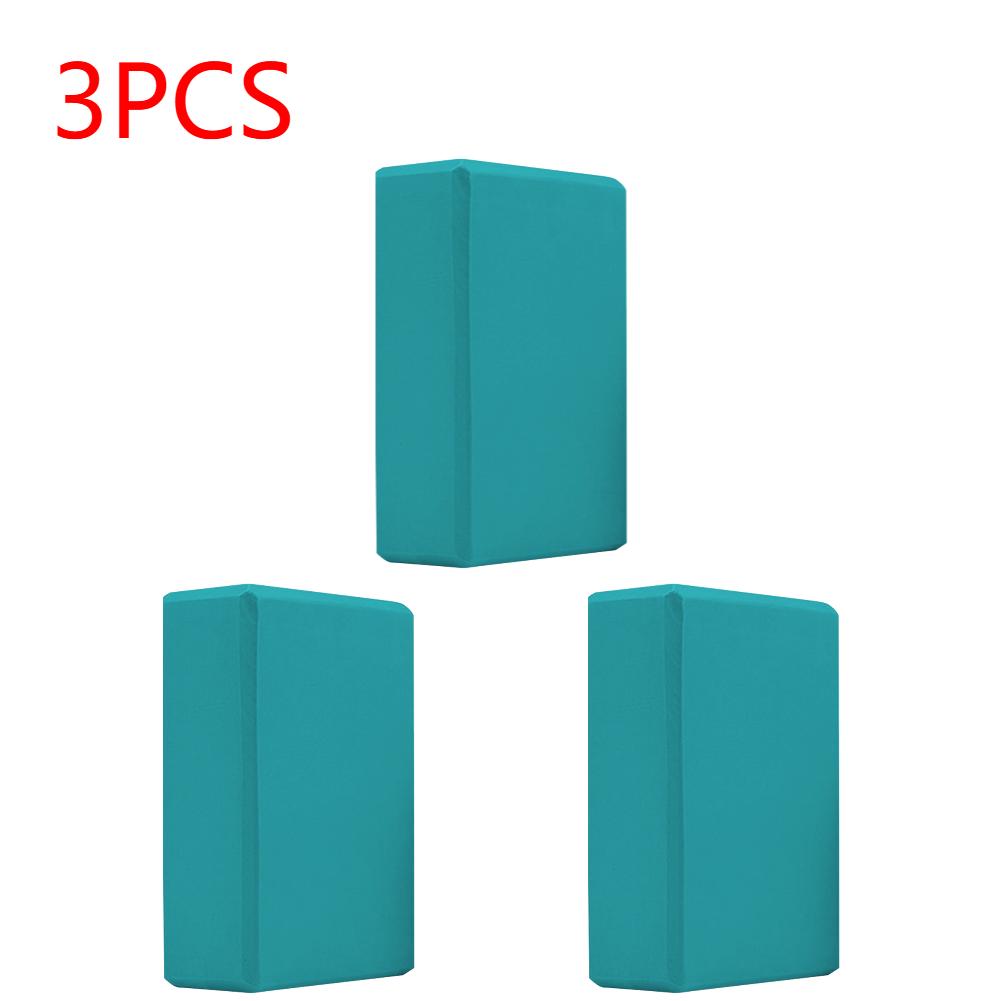 EVA Gym Yoga Block Foam Brick Training Exercise Fitness Equipment Yoga Bolster Pillow Cushion Stretching Body Shaping Yoga Block