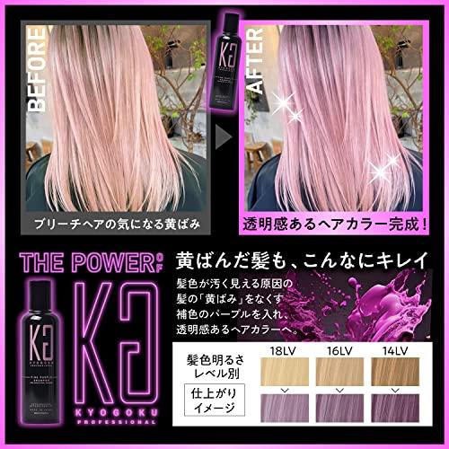 Kyogoku Pink Purple Color Shampoo, Pink Shampoo, Color Shampoo, Uneven Shampoo