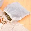 100 Pcs Disposable Tea Bags, Multiple Sizes, Loose Leaf Tea, Empty Large Scented Drawstring, Iced Coffee Filters