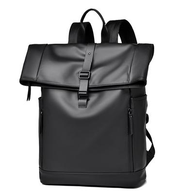 Rucksack Herren Roll-Top Outdoor Wasserdicht Computerrucksack Große Kapazität College Student Schultasche Pendlerreise