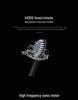 Rechargeable Ultrasonic Electric Toothbrush for Adults & Kids - Soft Bristle, Six Speeds