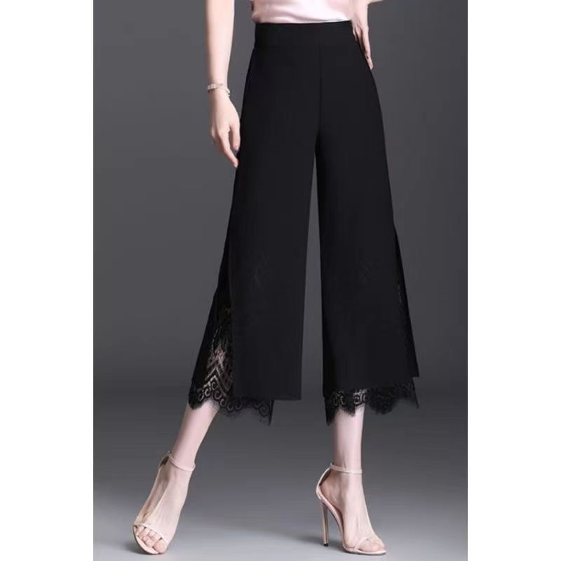 Summer New Large Size Fashion New Professional Outer Wide-leg Pants