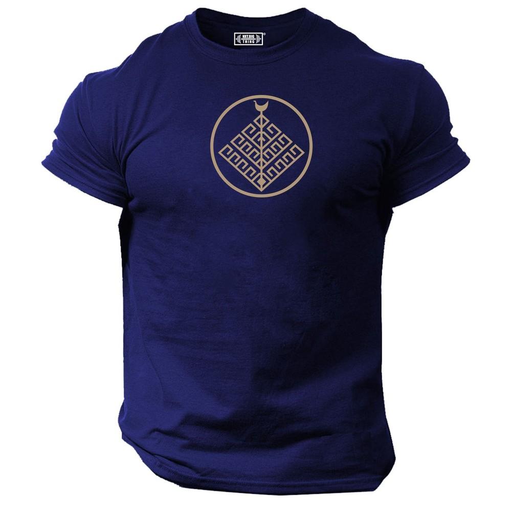 Yggdrasil T Shirt Gym Clothing Bodybuilding Workout Mma Vikings Thor Gymwear Top