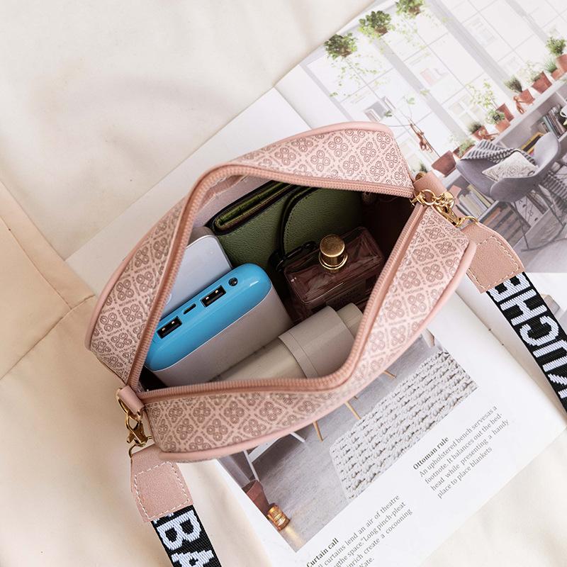 Yogodlns Мода Печать Квадратная сумка для женщин PU Кожа Плечо ...