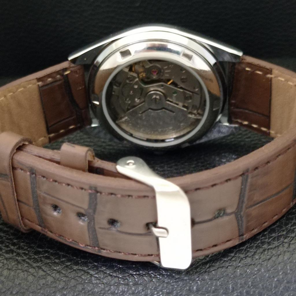 REFURBISHED SEIKO 5 AUTOMATIC 6309A JAPAN MENS VINTAGE GOLDEN WATCH A701706-5 R206c-a701706