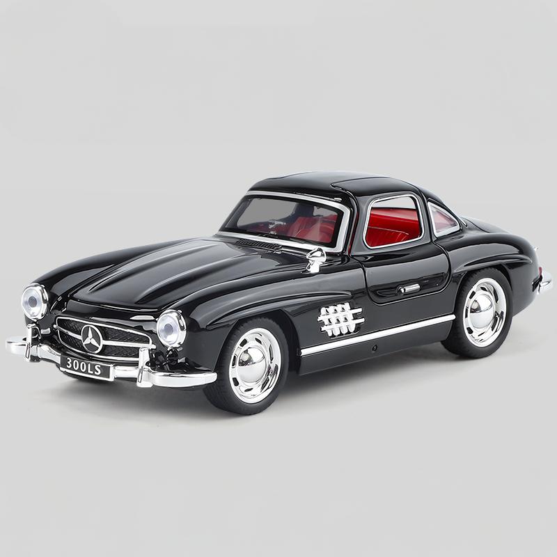 1:32 Mercedes Benz 300SL Classic Sports Racing Car Diecast Model Car Alloy Outdoor Collections Ornaments Decorations Hobbies Boy