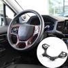 Carbon Fiber ABS Steering Wheel Trim Panel For Honda Pilot 2015-