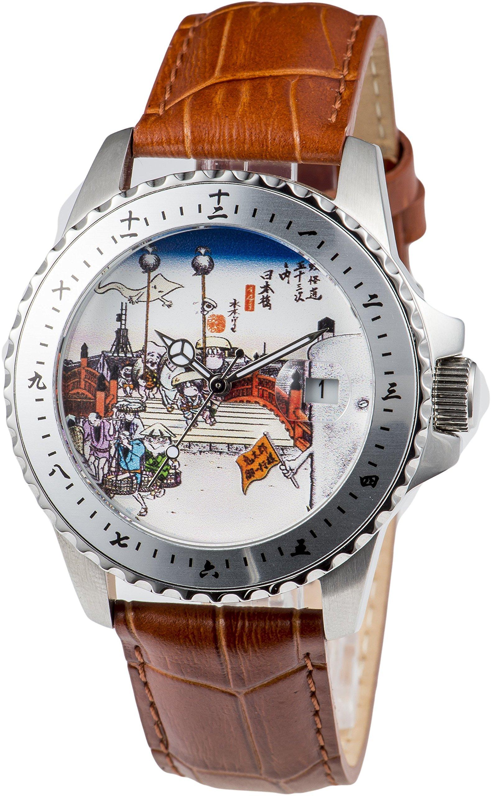 

[Yokaido Nuthatch] Часы KAC-41533-03 Коричневый