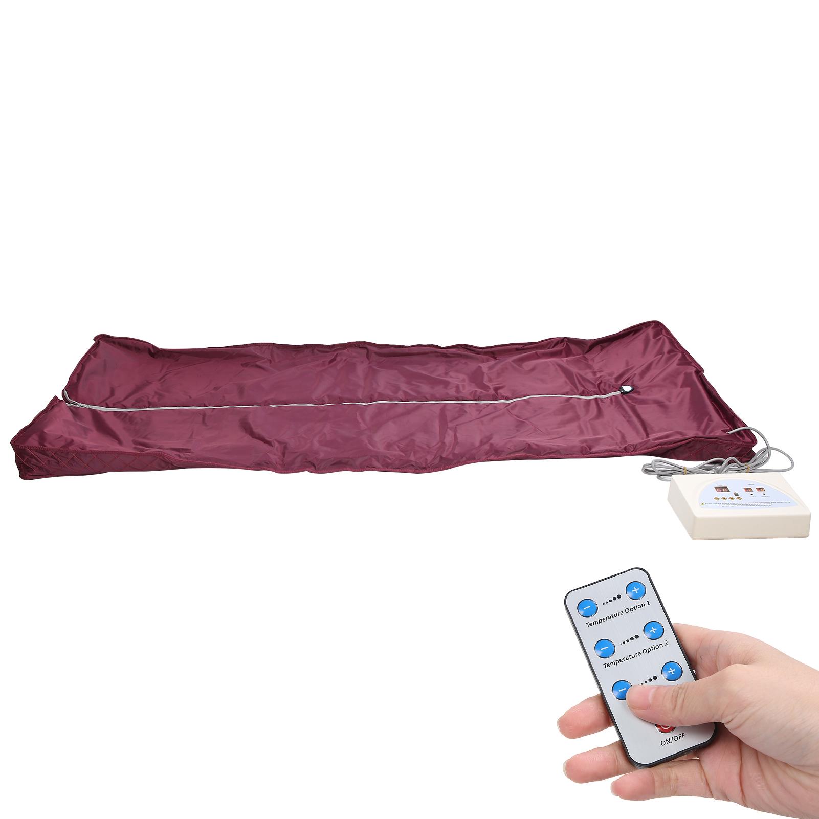 

Сауна Дальний инфракрасный нагревательный плед для похудения Детоксикация Электрическое нагревательное одеяло 220 В AU Plug UK Plug