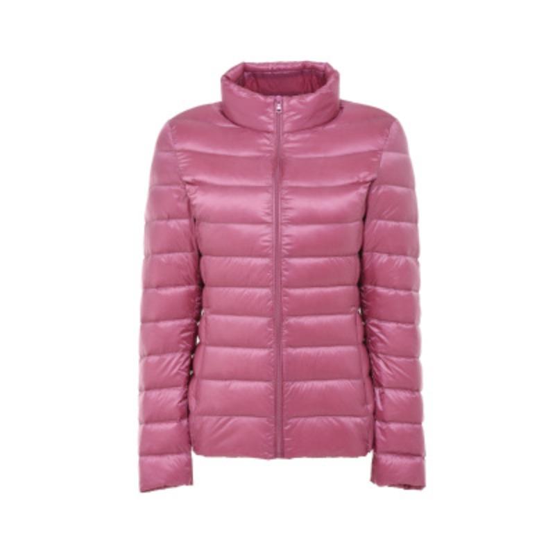 Autumn and Winter New Light Down Jacket Short Women's Stand-up Collar Light Jacket