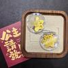 Pure Gold 999 Princess Wealth-Attracting Phone Sticker - Small Gift for Prosperity