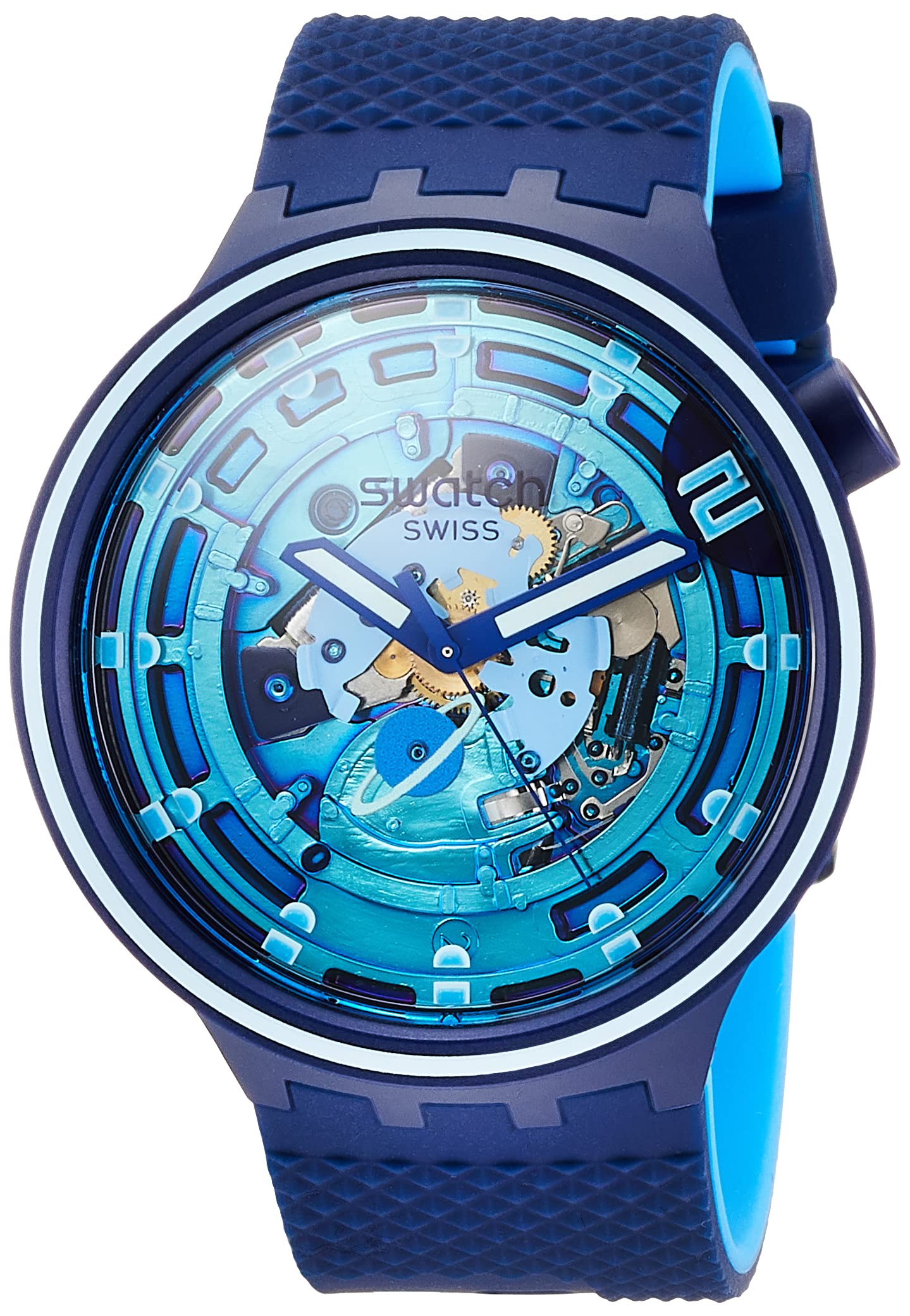 

Swatch SB01N101 Синие наручные часы синий