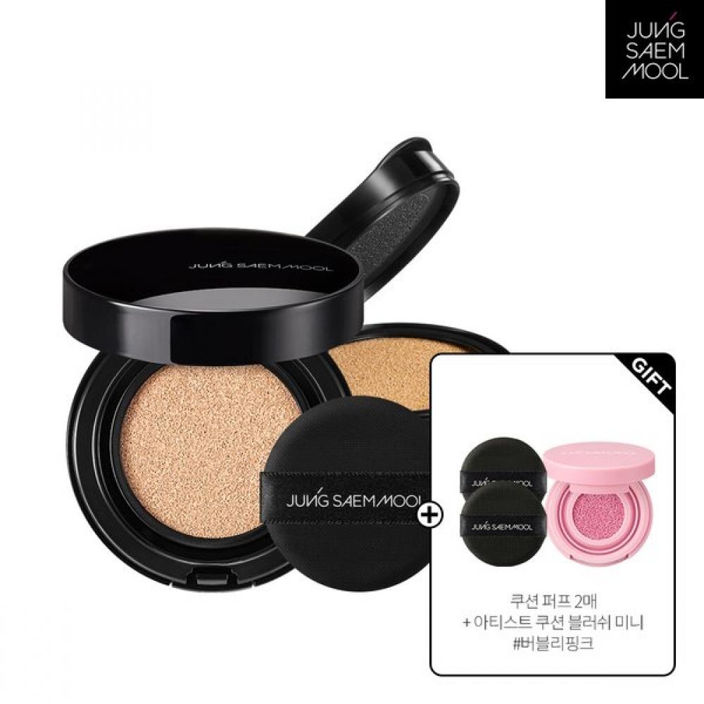 Jungsaemmool Стартовый набор для сияния + Essential Skin Nuder Cushion для стойкого макияжа Сменный блок Fair