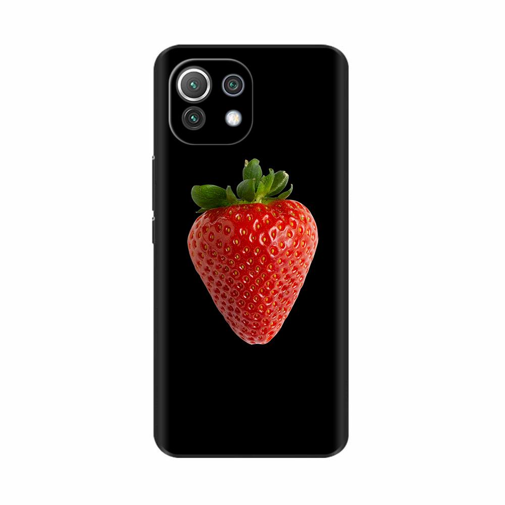 For Xiaomi Mi 11 Lite 5G NE Case Painted Soft Silicon Phone Back Cover For Xiomi Mi 11 Lite Case Mi 11 Lite Mi11 11i Shell Cover