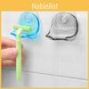 Modern Plastic Super Suction Cup Razor Organizer Holder For Bathroom Wall Storage
