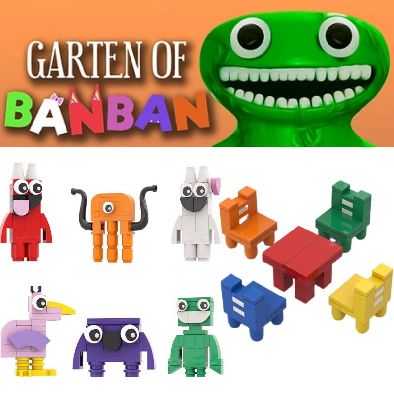 Banban Ganten Of Horror Game Building Blocks Childrens Educational Set Toys