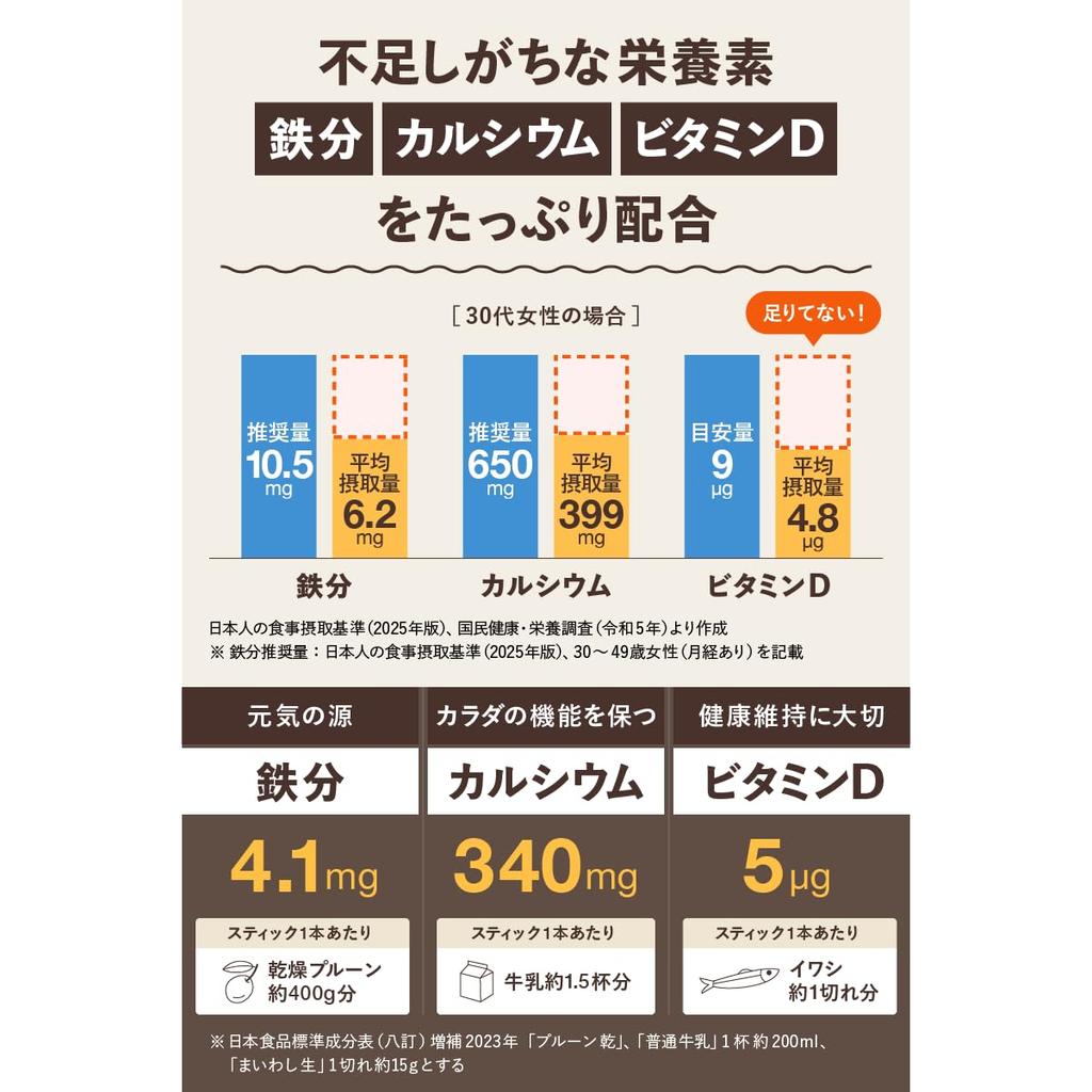 AGF Blendy Tanita Comforting Milk 25 Sticks Sticks, Cafe-Supervised, Tea, Caffeine-Free, [Black Tea] [Protein]