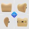 Winter Soft Car Headrest Neck Pillow for Seat Chair In Auto Memory Foam Cotton Cushion Fabric Cover Soft Head Rest Travel Support