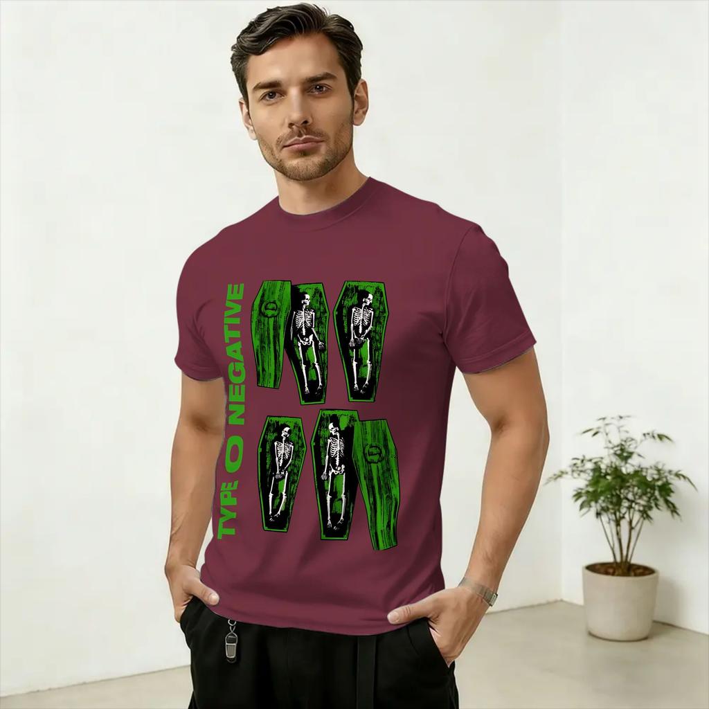 Type O Negative TShirts for Unisex Fashion Cotton Tees Crewneck Short Sleeve T Shirts Summer Clothes
