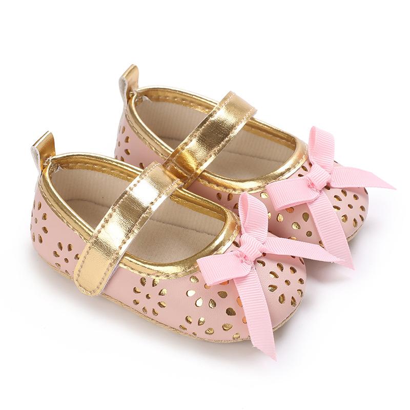 

fashion Baby Shoes 2025Autumn New Child casual shoes Simple Baby Walking Shoes Comfort Lightwe Girls Hollow Out Shoe Zapatos 3insole13CM розовый