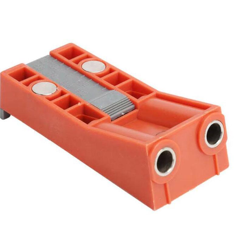 Woodworking Oblique Hole Locator Pocket Hole Angle Drill Guide Hole Punch Locator Set DIY Carpentry Tool