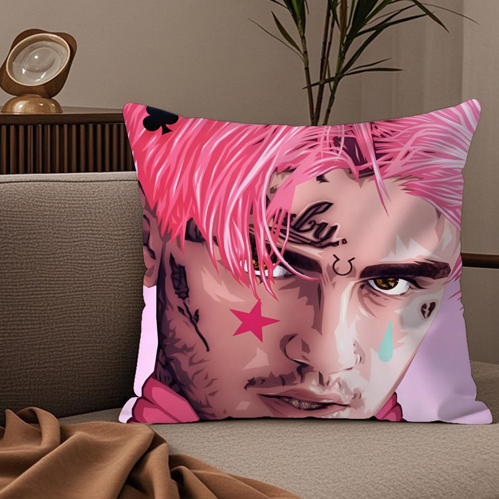 Хип-Хоп Рэпер L-Lil P-Peep Наволочка Шелковистая Элегантный Комфорт Диван-Кровать Невидимая Молния 30cmx30cm