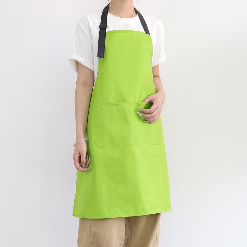 New Style Stain-Proof Neck Apron: Ultra-Thin, Custom Logo, Perfect for Kitchen, Painting, and Catering.
