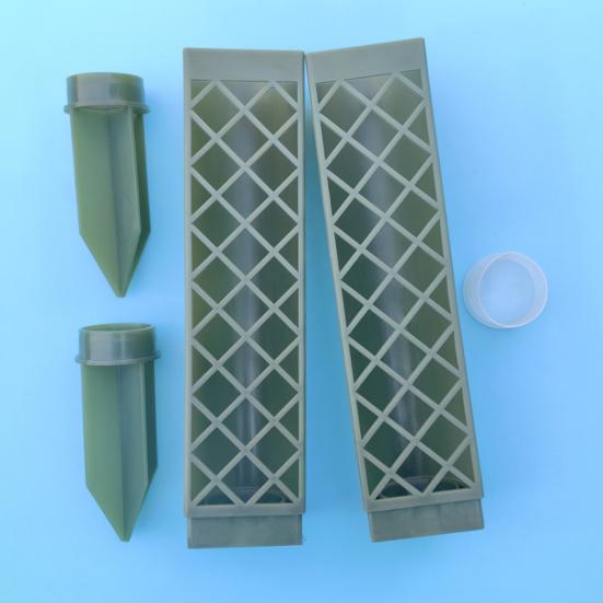 Selbstbewässernde Moosstäbe für Kletterpflanzen Innen D-Form Pflanzenstützpfahl-Set Halbtransparent Monstera-Stütze