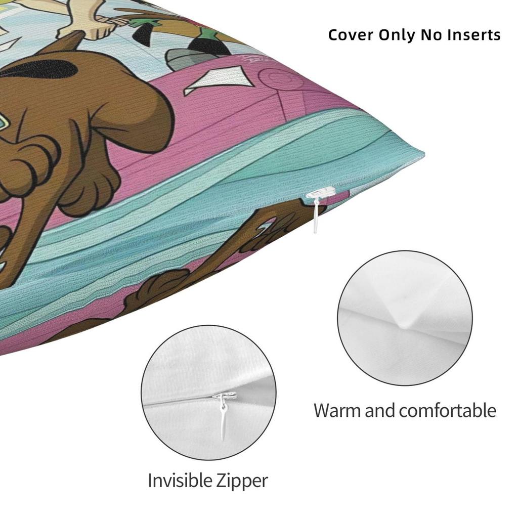 Pillow Cover Cartoon Go Design Cushion Cover T-Teen Cute Funny Pillow Case For Wedding Party Home Decor Pillowcases