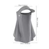 Trendy UPF50+ Sun Protection Mask Breathable Full Face Anti-UV Neck Scarf Ice Silk Neck Protection Sunshade Face Mask Summer