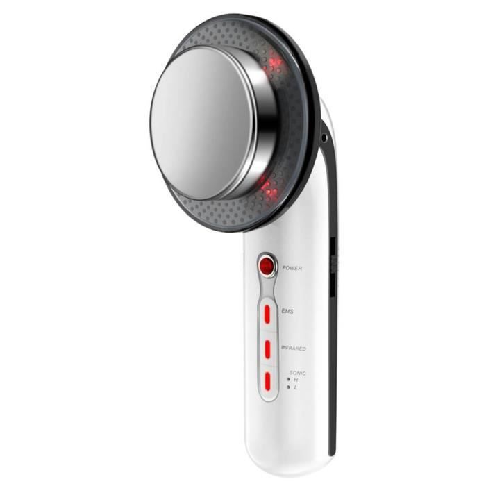 Machine de cellulite - ARAMOX - 3-en-1 - Ultrasons - EMS - Minceur Visage et Corps