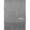 BASEMOMENT Cachecol 100% Lã Cinza