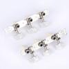 1 Pair Guitar Tuning Pegs Guitar Repairing Component Suitable for Acoustic and Electric Guitars with Metal Construction