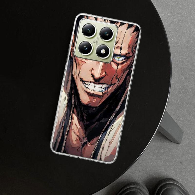 Zaraki Kenpachi Bleach Phone Case Cover for Xiaomi Redmi Note 15 14 13 12 11 Pro Plus 14S 12S 11S 11T 11E 10S 10 Customized Fund