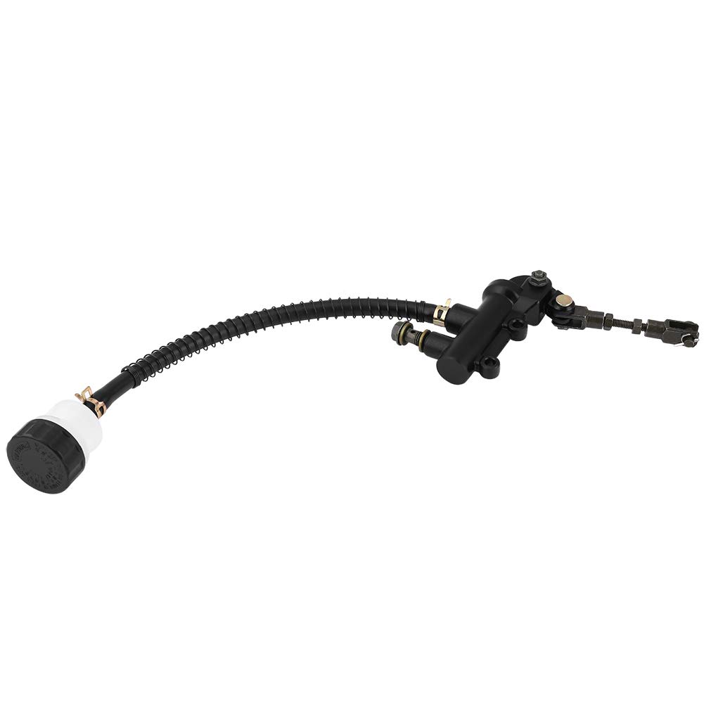 

EBTOOLS Rear Brake Master Cylinder, Folding Brake Master Cylinder, Aluminum Alloy, Black, Hydro Hand Brake, Fits ZX6, ZX7, ZX6R