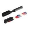 2Pcs Hair Styling Double-sided Comb Black Small Hair Comb Durable Hair Brush  Barber