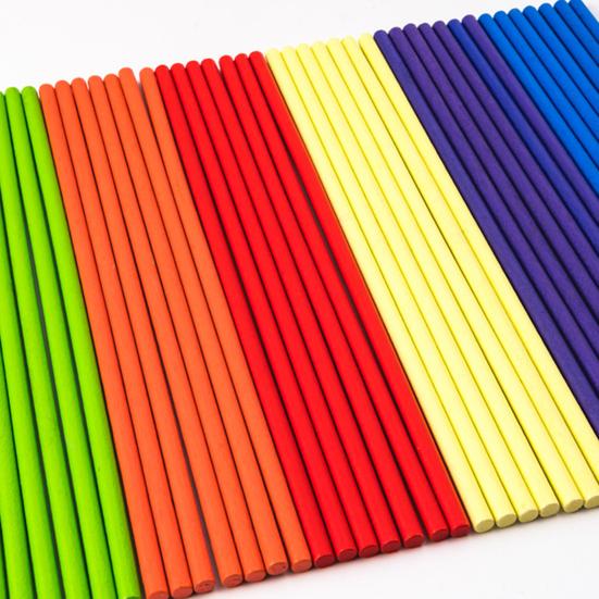 1 Set Wooden Stick Tower Dice Game with 36/42 Sticks 6 Balls Fine Motor Skills Colorful Stick Counting Math Educational