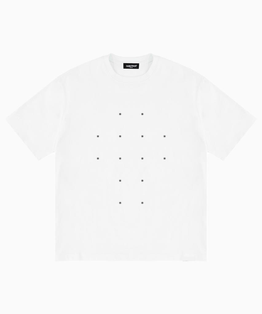 SAINTPAIN Sp Air Cotton Zodiac Short Sleeve Tee White