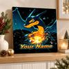 Charizard Custom Name Diamond Painting Personalized 5D Full Drill DIY Diamond Art Home Decor