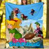 Bibi Blocksberg Theme Printed Blanket Perfect For Couch Bed Travel Outdoor Use Machine Washable Cozy Durable