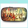 Trousse NBA Allstar Sac de Rangement Grande Capacité en Nylon pour Étudiants et Usage de Bureau