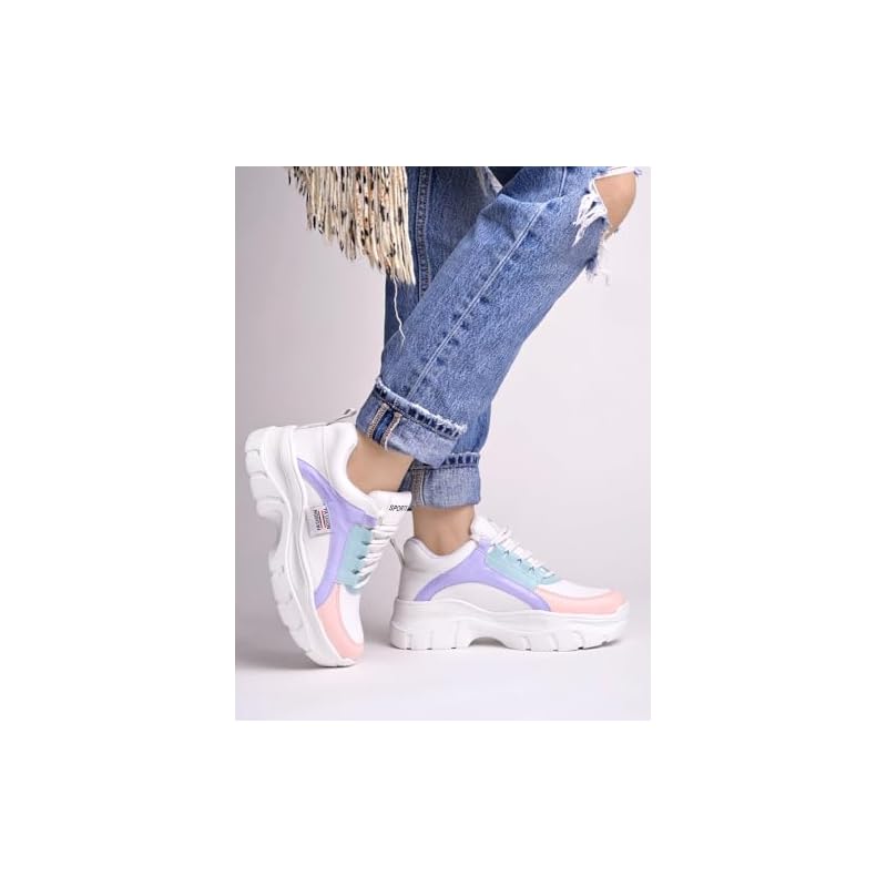 Shoetopia Women S Slip-On Sneakers White 3 UK белый