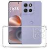 For Moto G56 G86 5G Case Clear Shockproof Airbag Silicone Soft TPU Phone Case For Motorola MotoG56 MotoG86 Protect Cover